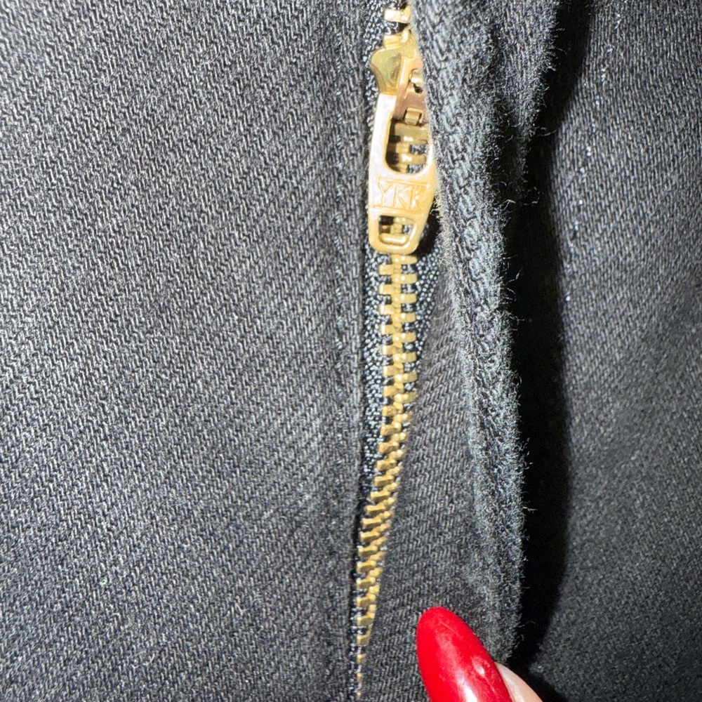 MOTHER The Rascal Ankpe Fray High Rise Black Jeans - Picture 7 of 15